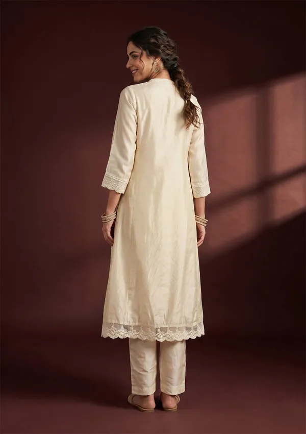 Cream_Cutdana_Tissue_Readymade_Salwar_Suit