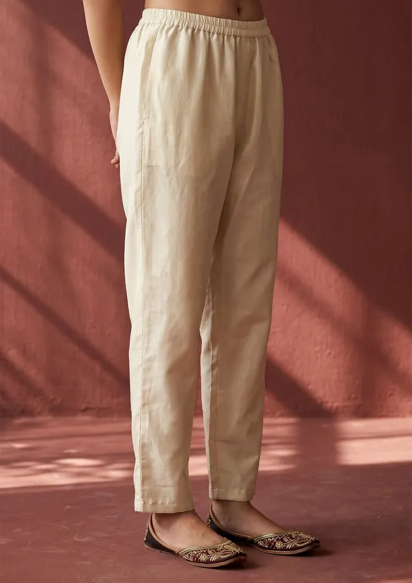 Cream_Cutdana_Tissue_Readymade_Salwar_Suit