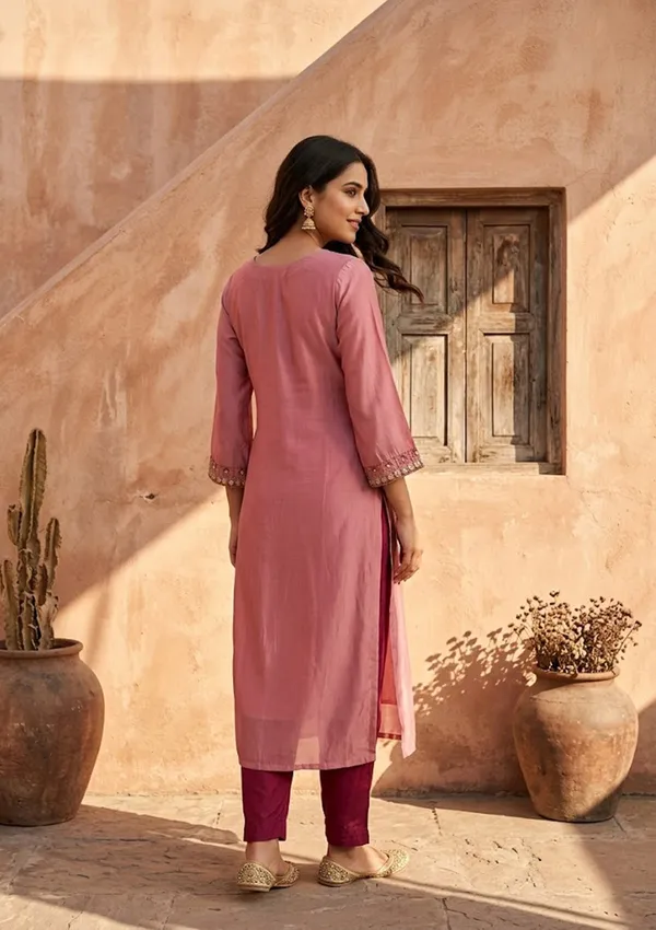 Onion_Pink_Threadwork_Semi_Crepe_Readymade_Salwar_Suit