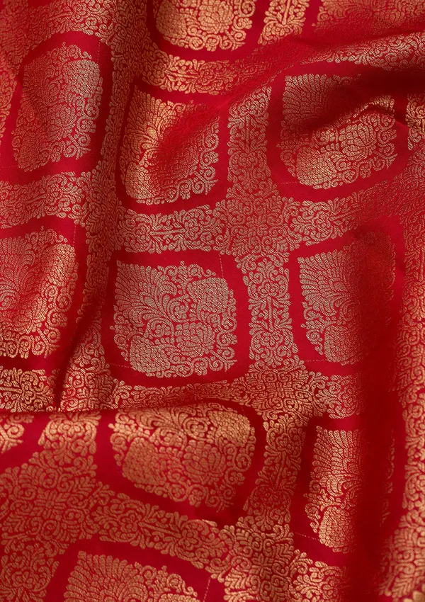 Red_Dharmavaram_Pure_Silk_Saree