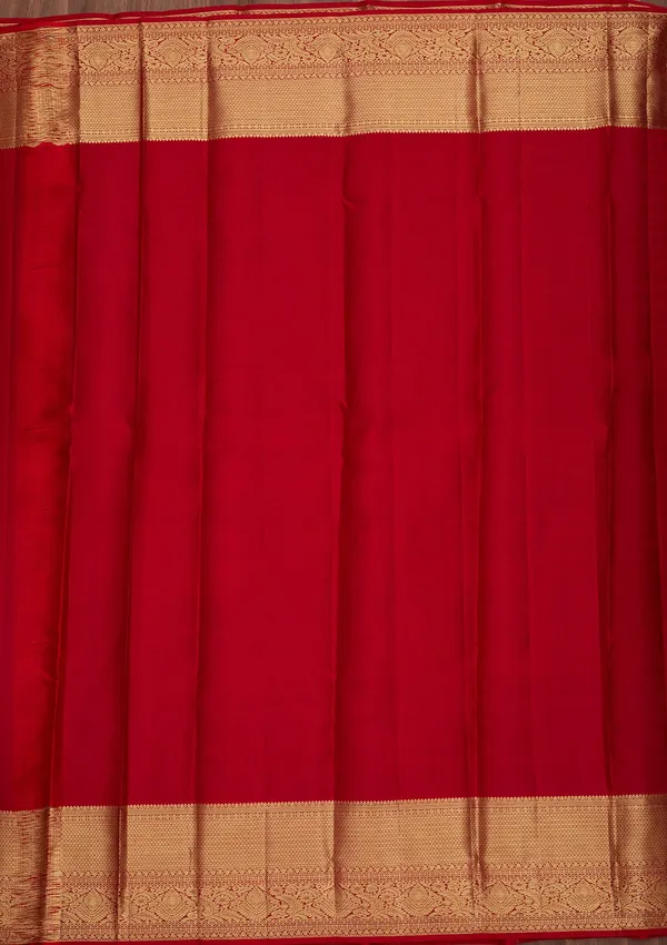 Red_Dharmavaram_Pure_Silk_Saree