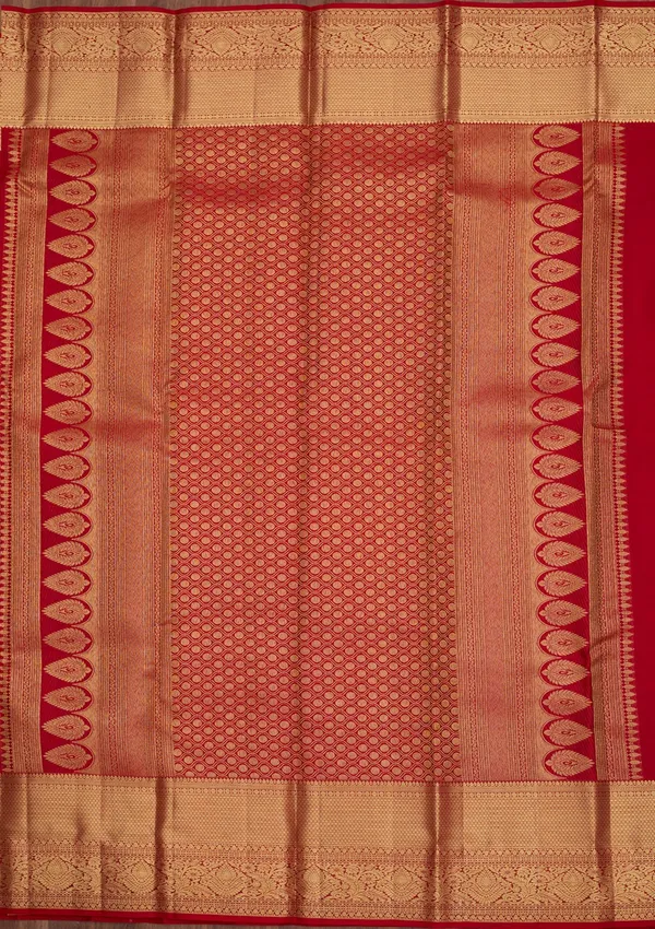 Red_Dharmavaram_Pure_Silk_Saree