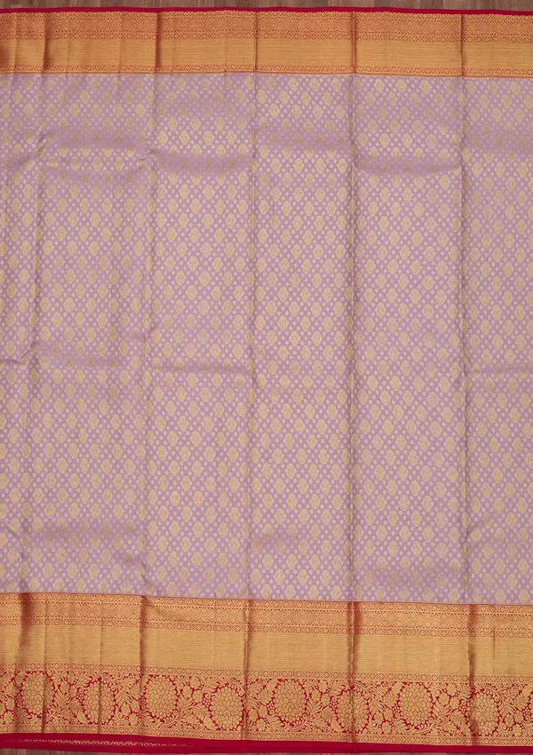 Lavender_Dharmavaram_Art_Silk_Saree