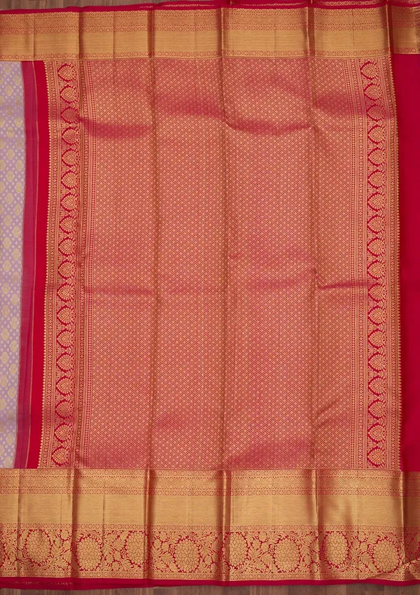 Lavender_Dharmavaram_Art_Silk_Saree