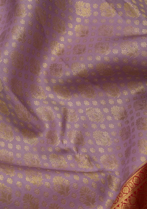 Lavender_Dharmavaram_Art_Silk_Saree