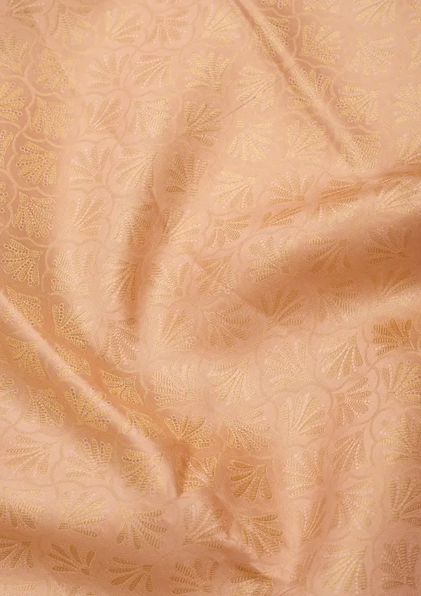 Cream_Dharmavaram_Art_Silk_Saree