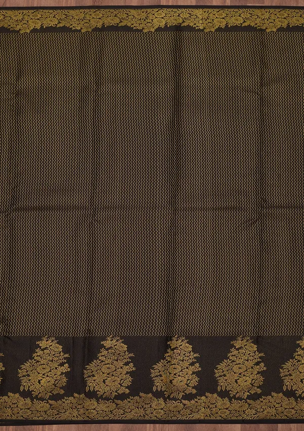 Black_Dharmavaram_Pure_Silk_Saree