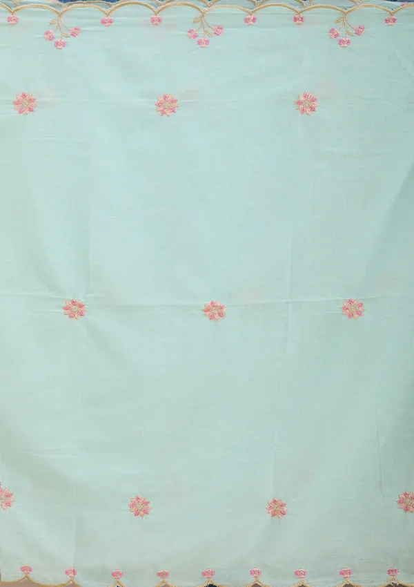 Sea_Green_Threadwork_Cotton_Readymade_Salwar_Suit