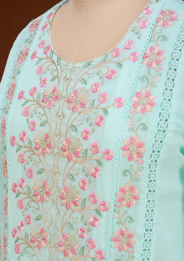 Sea_Green_Threadwork_Cotton_Readymade_Salwar_Suit