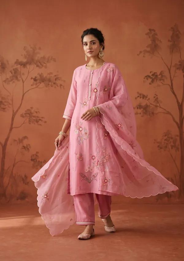 Onion_Pink_Threadwork_Art_Silk_Readymade_Salwar_Suit