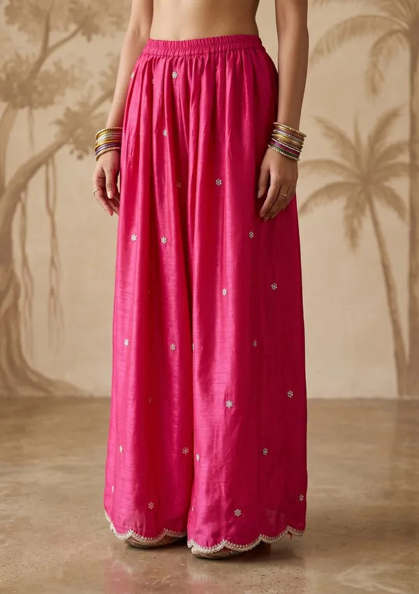 Rani_Pink_Zariwork_Gold_Chinon_Readymade_Salwar_Suit
