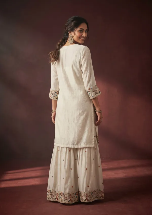 Light_Grey_Threadwork_Crepe_Readymade_Salwar_Suit