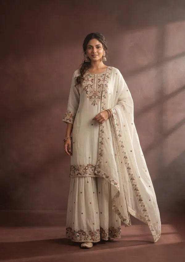 Light_Grey_Threadwork_Crepe_Readymade_Salwar_Suit