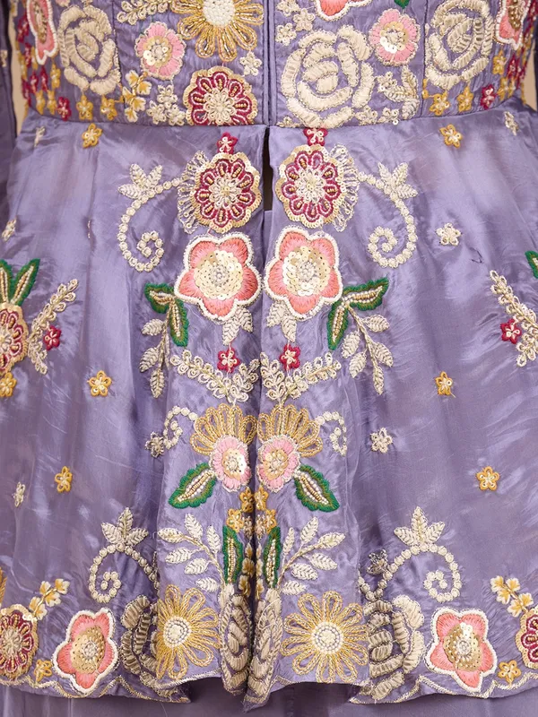 Lavender_Threadwork_Crepe_Readymade_Salwar_Suit