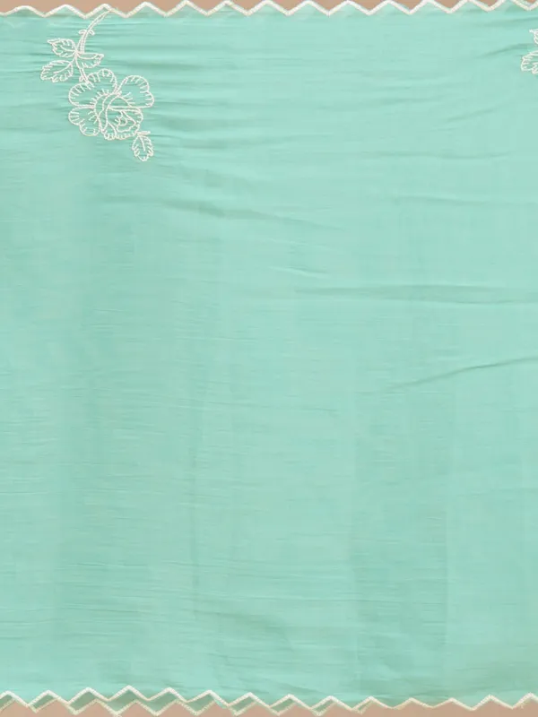 Sea_Green_Threadwork_Chanderi_Readymade_Salwar_Suit