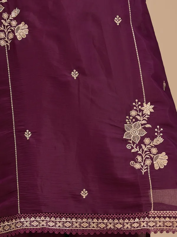 Purple_Threadwork_Chanderi_Readymade_Salwar_Suit