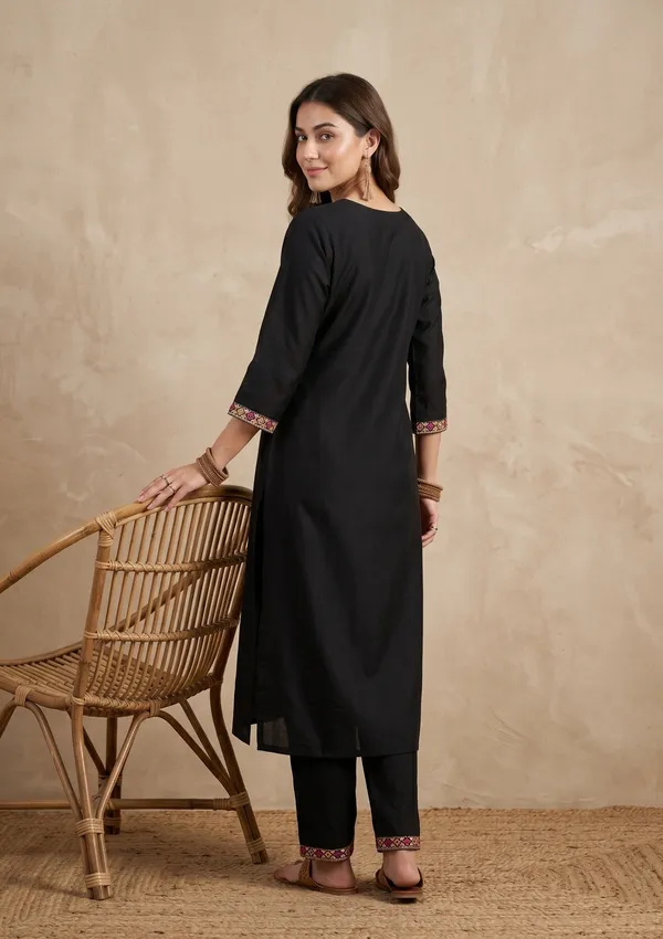Black_Threadwork_Art_Silk_Readymade_Salwar_Suit
