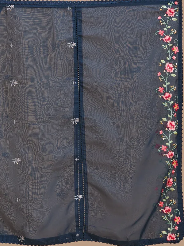 Navy_Blue_Threadwork_Chanderi_Readymade_Salwar_Suit