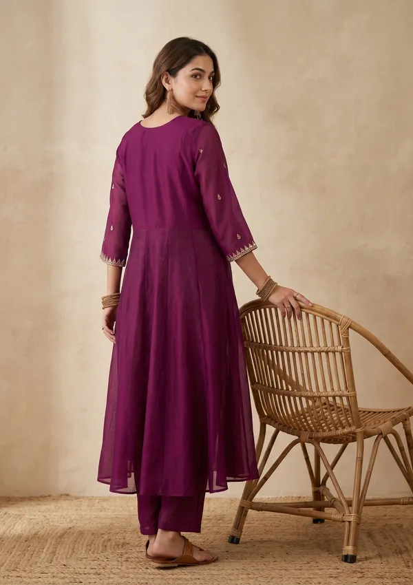 Purple_Zariwork_Gold_Soft_Raw_Silk_Readymade_Salwar_Suit