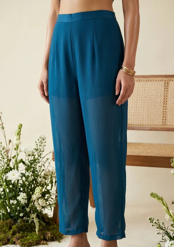 Blue_Zariwork_Gold_Soft_Raw_Silk_Readymade_Salwar_Suit