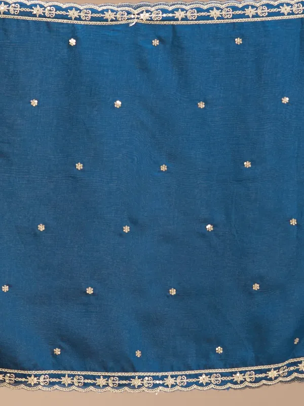 Blue_Zariwork_Gold_Soft_Raw_Silk_Readymade_Salwar_Suit