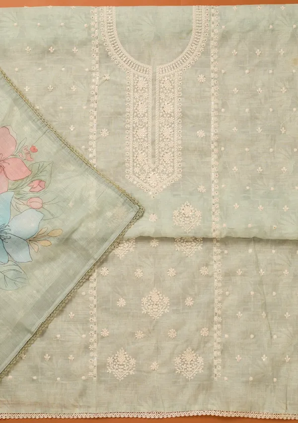 Sea_Green_Threadwork_Cotton_Unstitched_Salwar_Suit