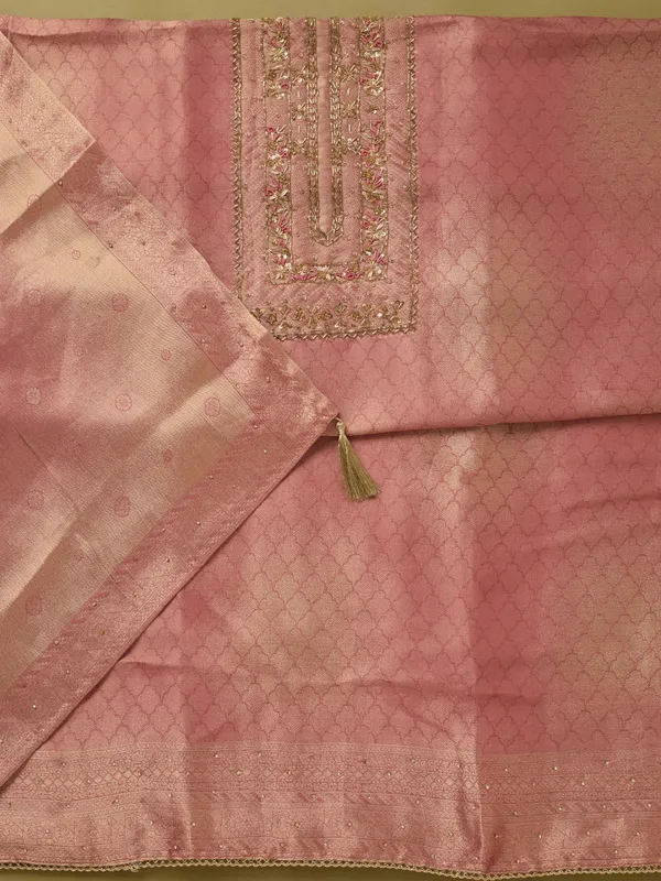 Onion_Pink_Cutdana_Dola_Silk_Unstitched_Salwar_Suit