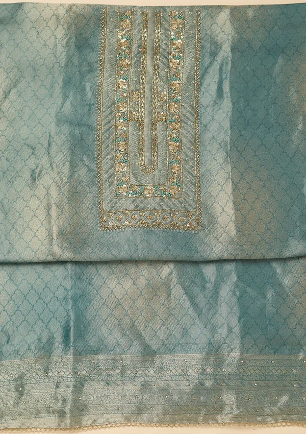 Sky_Blue_Cutdana_Dola_Silk_Unstitched_Salwar_Suit