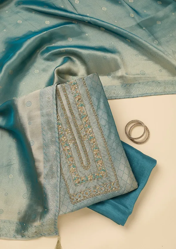 Sky_Blue_Cutdana_Dola_Silk_Unstitched_Salwar_Suit