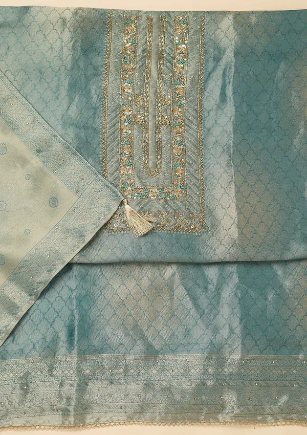 Sky_Blue_Cutdana_Dola_Silk_Unstitched_Salwar_Suit
