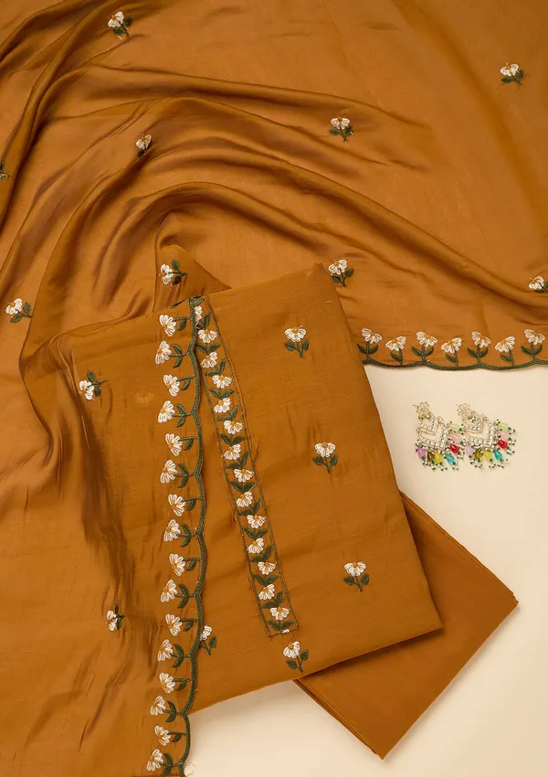 Mustard_Threadwork_Semi_Crepe_Unstitched_Salwar_Suit