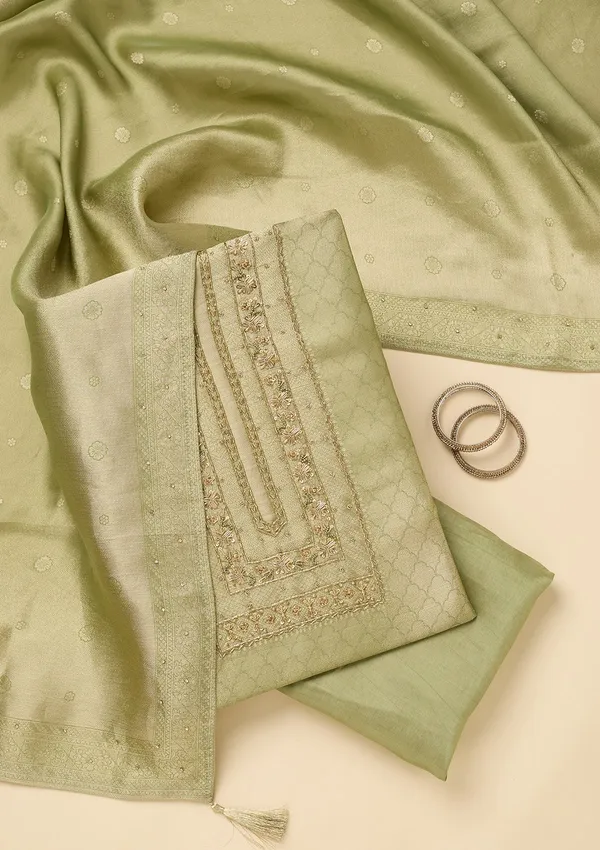 Pista_Green_Cutdana_Dola_Silk_Unstitched_Salwar_Suit