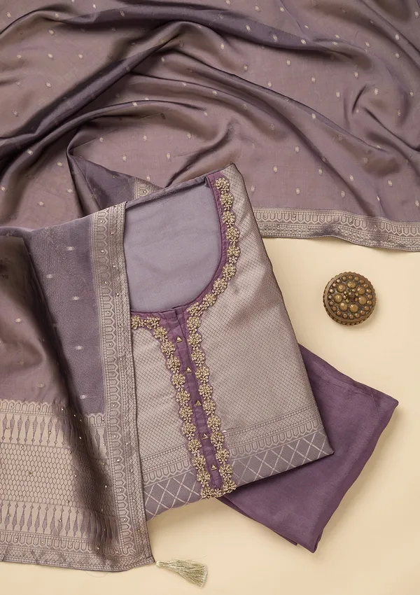 Lavender_Cutdana_Dola_Silk_Unstitched_Salwar_Suit