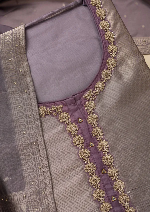 Lavender_Cutdana_Dola_Silk_Unstitched_Salwar_Suit