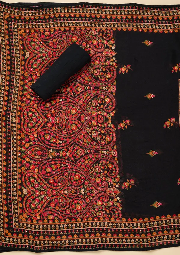 Black_Threadwork_Crepe_Unstitched_Salwar_Suit