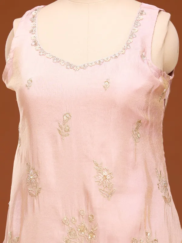 Baby_Pink_Cutdana_Tissue_Readymade_Salwar_Suit