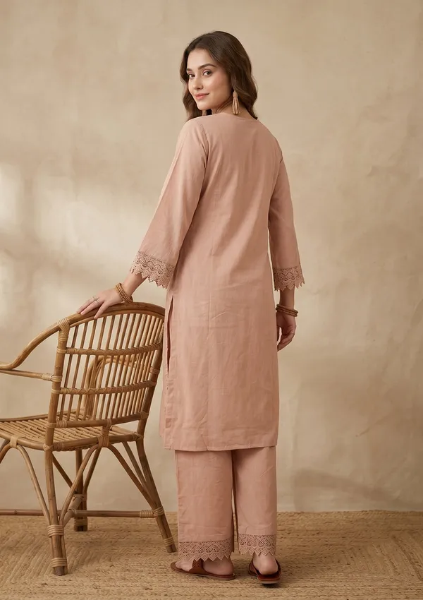 Light_Brown_Threadwork_Cotton_Readymade_Salwar_Suit
