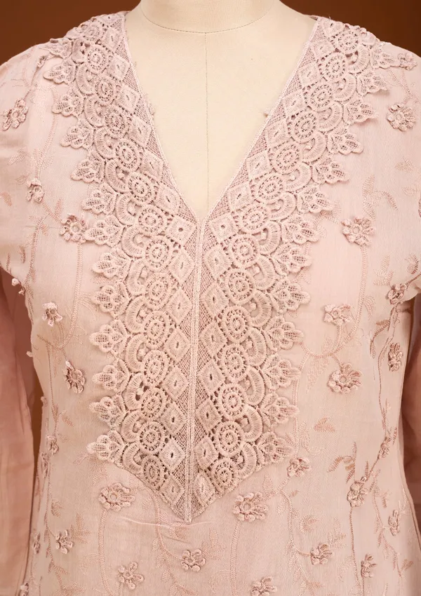 Light_Brown_Threadwork_Cotton_Readymade_Salwar_Suit