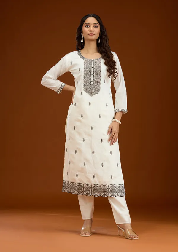 Off_White_Crepe_Threadwork_Straight_Kurta_With_Regular_Pant_And_Dupatta