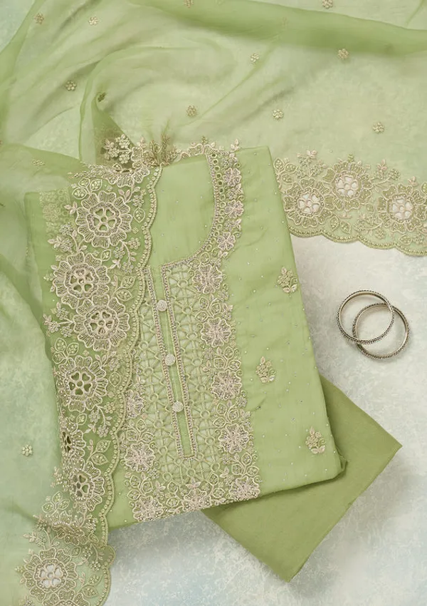 Pista_Green_Tissue_Threadwork_Unstitched_Dress_Material_With_Matching_Bottom_And_Dupatta