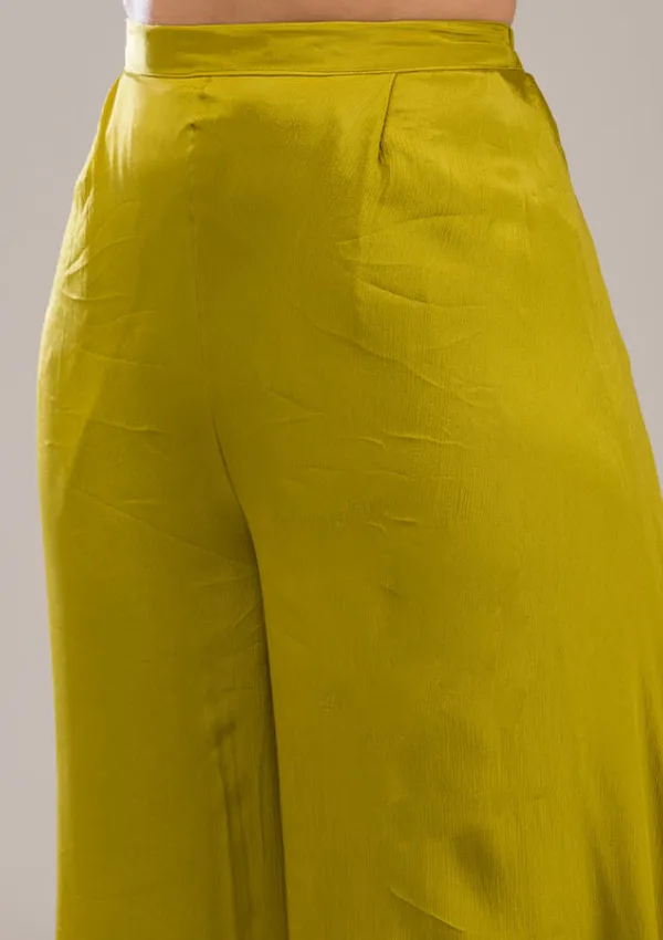Parrot_Green_Chinon_Gold_Zariwork_Jacket_Kurta_With_Palazzo_And_Dupatta