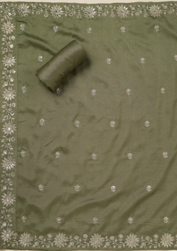 Pista_Green_Soft_Raw_Silk_Silver_Zariwork_Unstitched_Dress_Material_With_Matching_Bottom_And_Dupatta