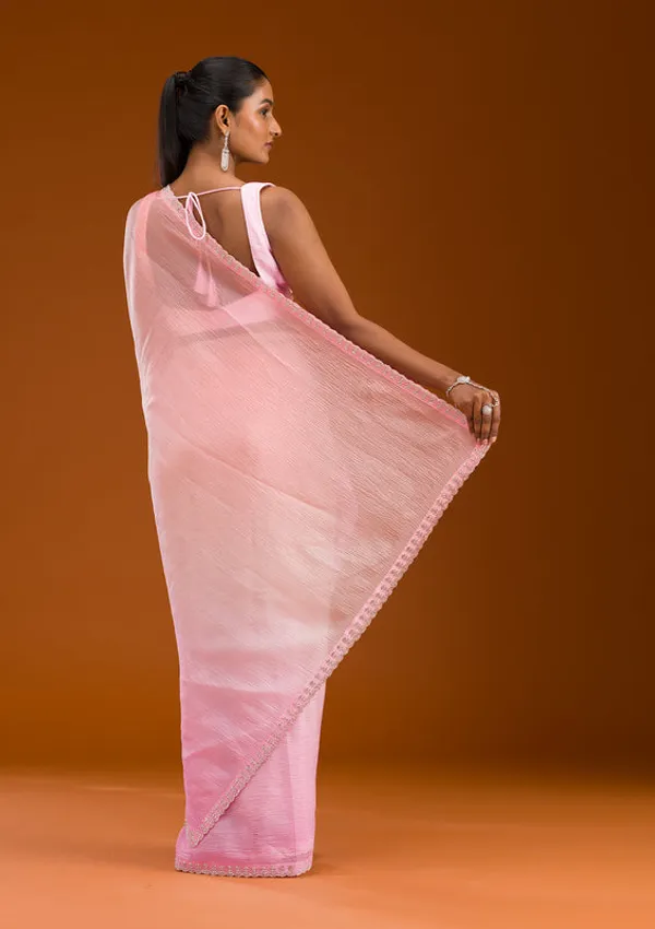 Baby_Pink_Tissue_Silver_Stonework_Saree_With_Matching_Blouse_Piece