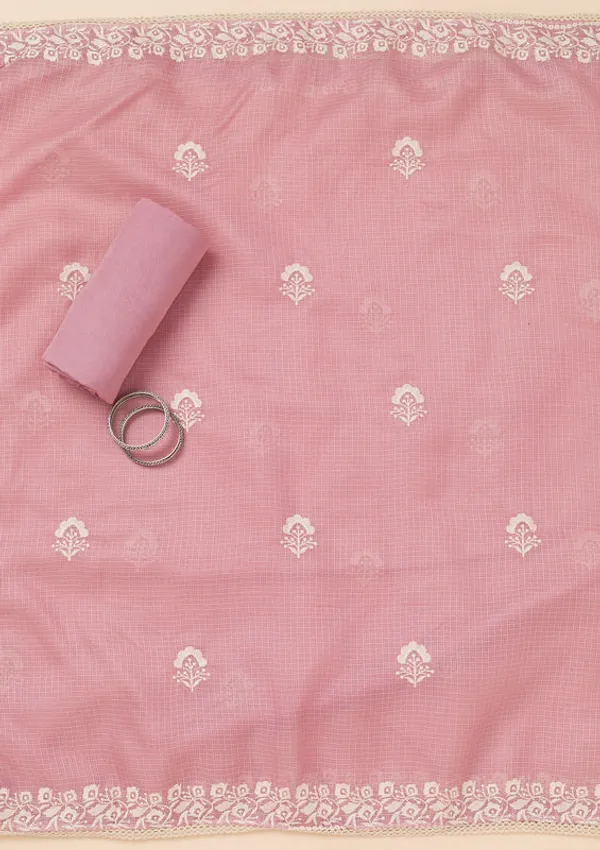 Onion_Pink_Tissue_Silver_Zardozi_Work_Unstitched_Dress_Material_With_Matching_Bottom_And_Dupatta