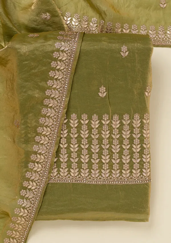 Pista_Green_Tissue_Gotapatti_Unstitched_Dress_Material_With_Matching_Bottom_And_Dupatta
