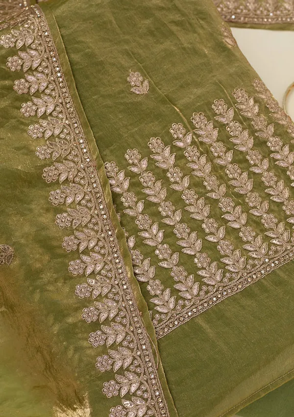 Pista_Green_Tissue_Gotapatti_Unstitched_Dress_Material_With_Matching_Bottom_And_Dupatta