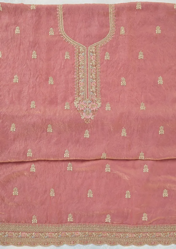 Onion_Pink_Tissue_Aariwork_Unstitched_Dress_Material_With_Matching_Bottom_And_Dupatta