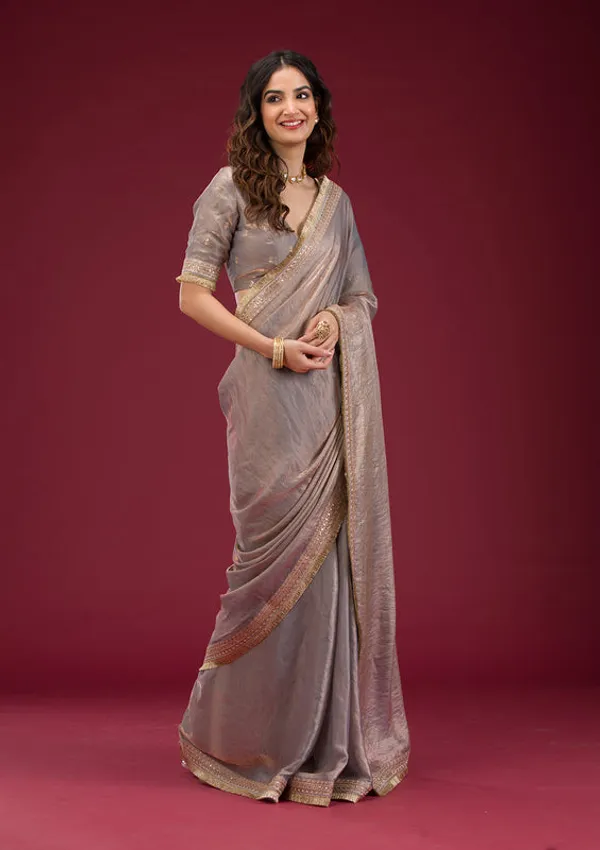 Grey_Tissue_Cording_Saree_With_Matching_Blouse_Piece