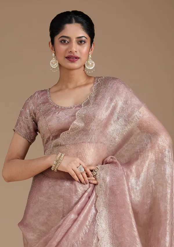 Mauve_Tissue_Gold_Stonework_Saree_With_Matching_Blouse_Piece