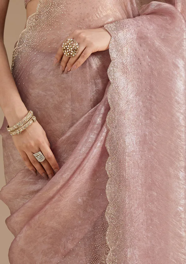 Mauve_Tissue_Gold_Stonework_Saree_With_Matching_Blouse_Piece